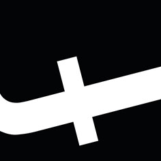 abstractie van de letter f in het lettertype bell gothic light