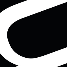 abstractie van de letter n in helvetica
