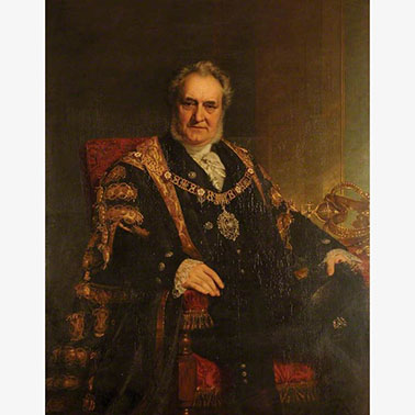 een foto van robert besley de ontwerper van clarendon