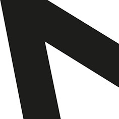 abstractie van de letter v in het lettertype gill sans MT