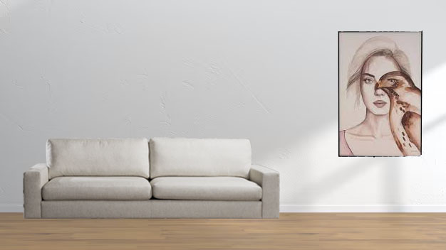 witte muur